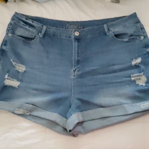High Rise Shortie Stretchy Shorts